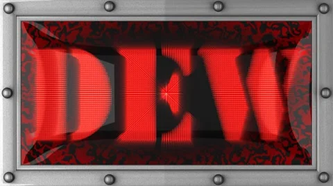 Dew on led Stock Footage 8694499