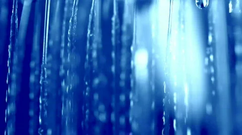 Dew waterfall 4 20s Stock Footage 351035