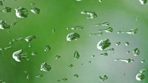Dewdrops on glass Stock Footage 107570147