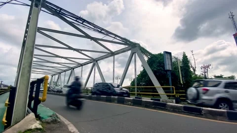 Dewi Bridge Indonesia 02 Stock Footage 223636410