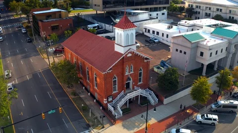 Dexter Avenue, King Memorial Baptist Stock Video Pond5