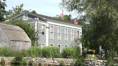 Dexter's Grist Mill, Cape Cod Stock Footage 41664149