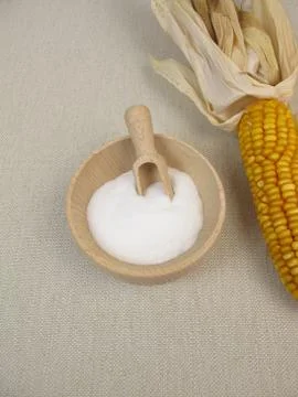 Dextrose from maize starch Stock Photos