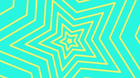 Dfhf Smooth loop animation of a yellow central star expanding. Stock Footage 315777519