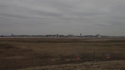 DFW Airport. Stockbeeldmateriaal 72166198