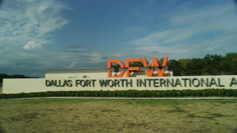 DFW Airport Stock Footage 166123051