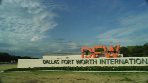DFW Airport Stock Footage