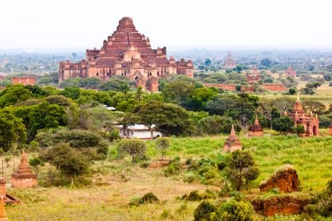 Dhammayangyi temple Stock Photos