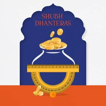 Dhanteras-2023 Stock Illustration