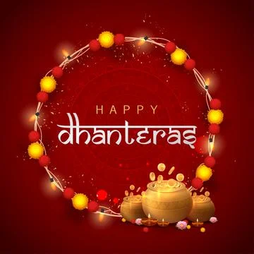 Dhanteras Day Stock Illustration