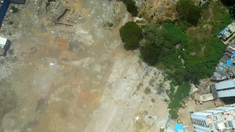 Dharavi / Slums / Drone Stock Footage 237229739