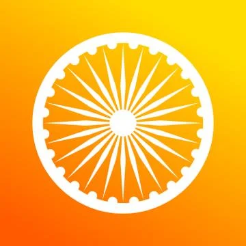 Dharmacakra, Dharma Wheel Stock Illustration