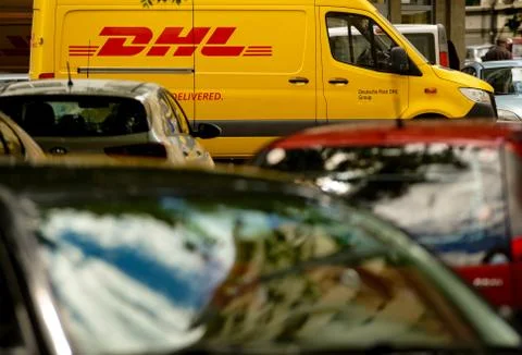 DHL delivery van Photos