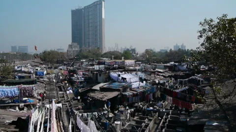Dhobi Ghat ls P1 Stockbeeldmateriaal 3909616