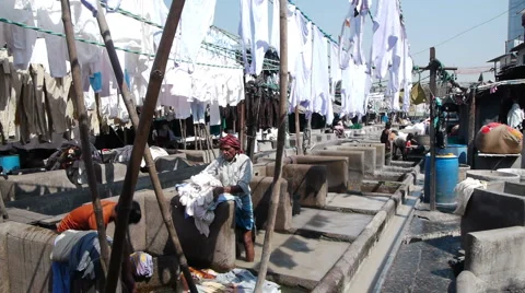 Dhobi Ghat P6 動画素材 4044560