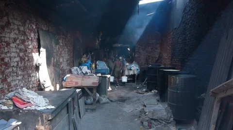 Dhobi Ghat P8 스톡 동영상 4092859