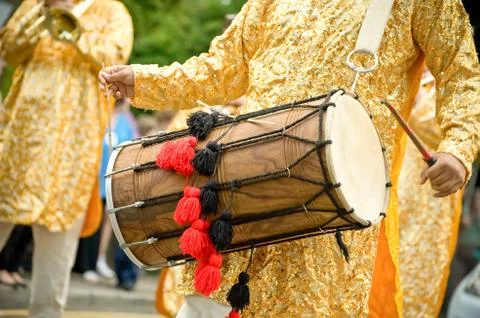 Dhol drum Stock Photos