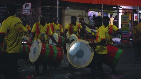 Dhol Tasha (pathak) Stock Footage 236244015