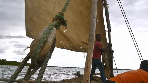 Dhow #3 Video stock 120285203