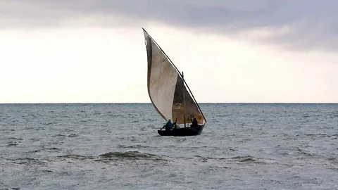 Dhow #9 Stock Footage 120284205