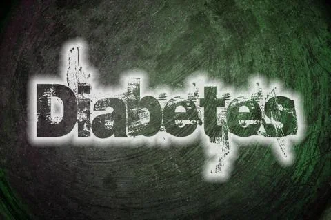 Diabetes concept Stock Illustration