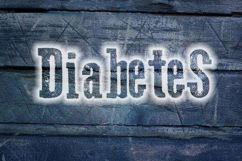 Diabetes concept Stock Illustration