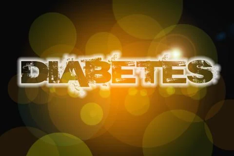 Diabetes concept Stock Illustration