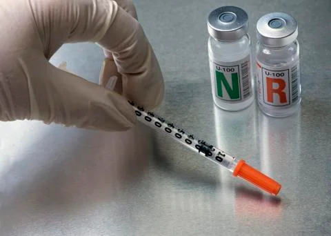 Diabetes control Stock Photos