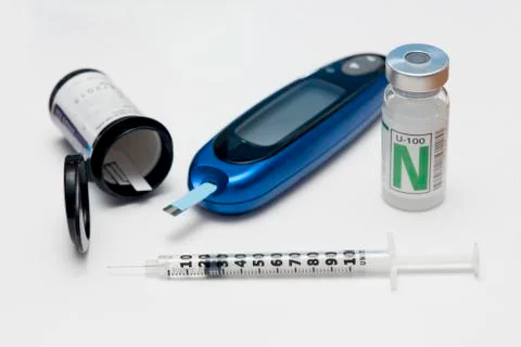Diabetes control Stock Photos
