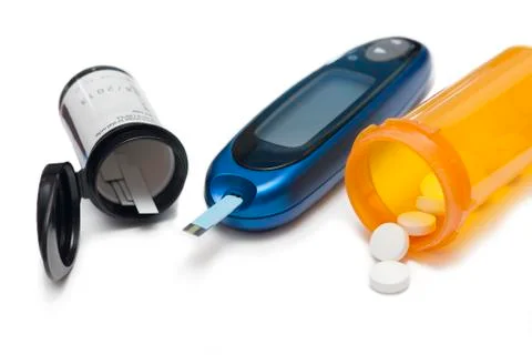 Diabetes Control Stock Photos