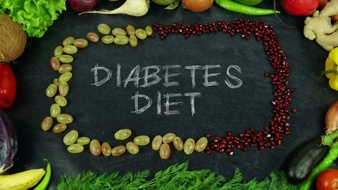 Diabetes diet fruit stop motion Stock Footage 82506456