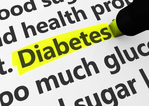 Diabetes Stock Illustration