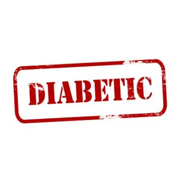 Diabetic Stock Illustration