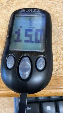 Diabetic meter  Foto stock