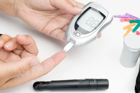 Diabetic Testing Stock Photos