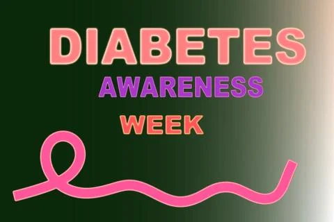 Diabtes awareness Stock Illustration