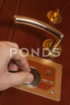 Diagnosis door lock Stock Photos