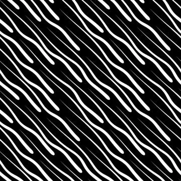 Diagonal Abstract Geometric Vector Seamless Pattern Stock Illustration