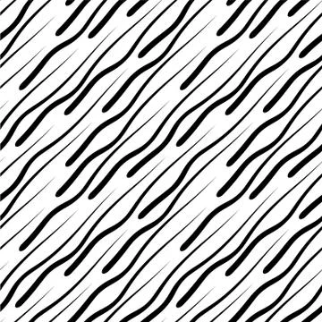 Diagonal Abstract Geometric Vector Seamless Pattern Stock Illustration