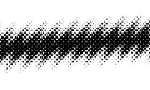 Diagonal abstract halftone bitmap dot effect texture modern dynamic background Illustrazione stock