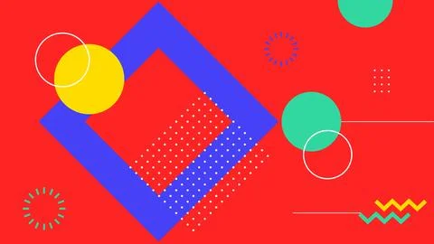 Diagonal Abstract Shape Design Background Stock Illustration