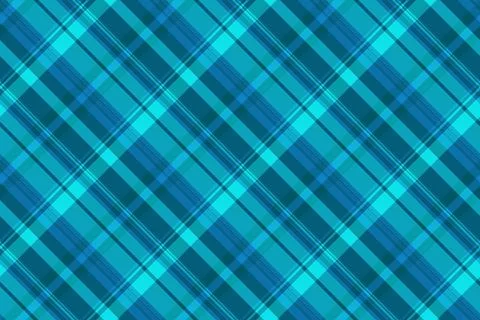 Diagonal blue plaid pattern. Classic textile background, perfect for design l Stockillustratie
