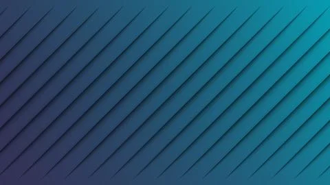 Diagonal blue teal gradient abstract background with layered shadows image Stock Illustration