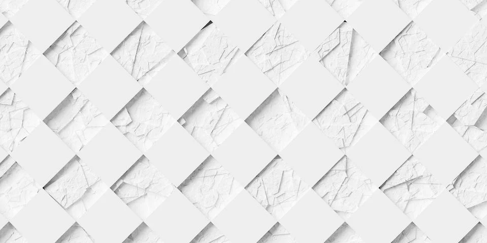 Diagonal checkerboard boxes filled with stone pattern geometry background w.. イラスト素材