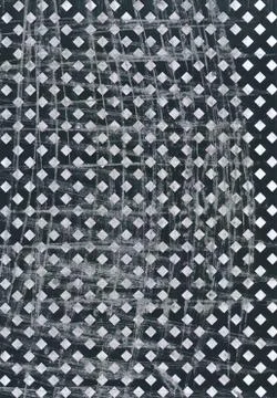 Diagonal Checkered Square Scaned Black Pattern Scratched Stock Illustration