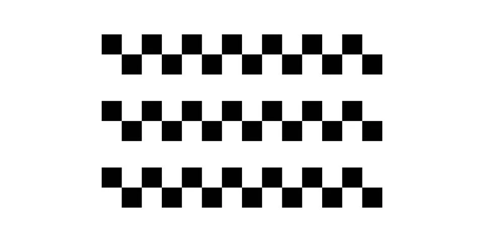 Diagonal Checkered Stripe Pattern Stock Illustration