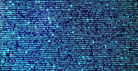 Diagonal computer code background Stock Illustration