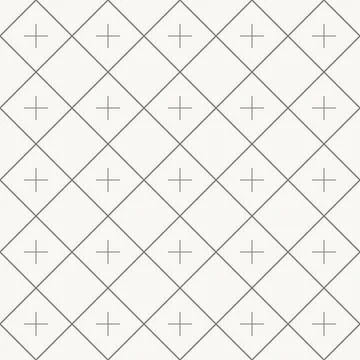 Diagonal cross diamond pattern, seamless pattern in line design. cross, diamond 스톡 일러스트