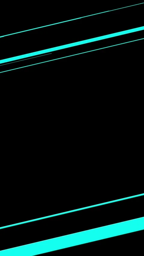 Diagonal Cyan Anime Speed Lines Frame Overlay, vertical format Stock Footage 340144973