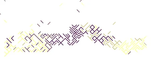Diagonal Data Style Animation Builds Gambia Map Shape Video stock 324008737